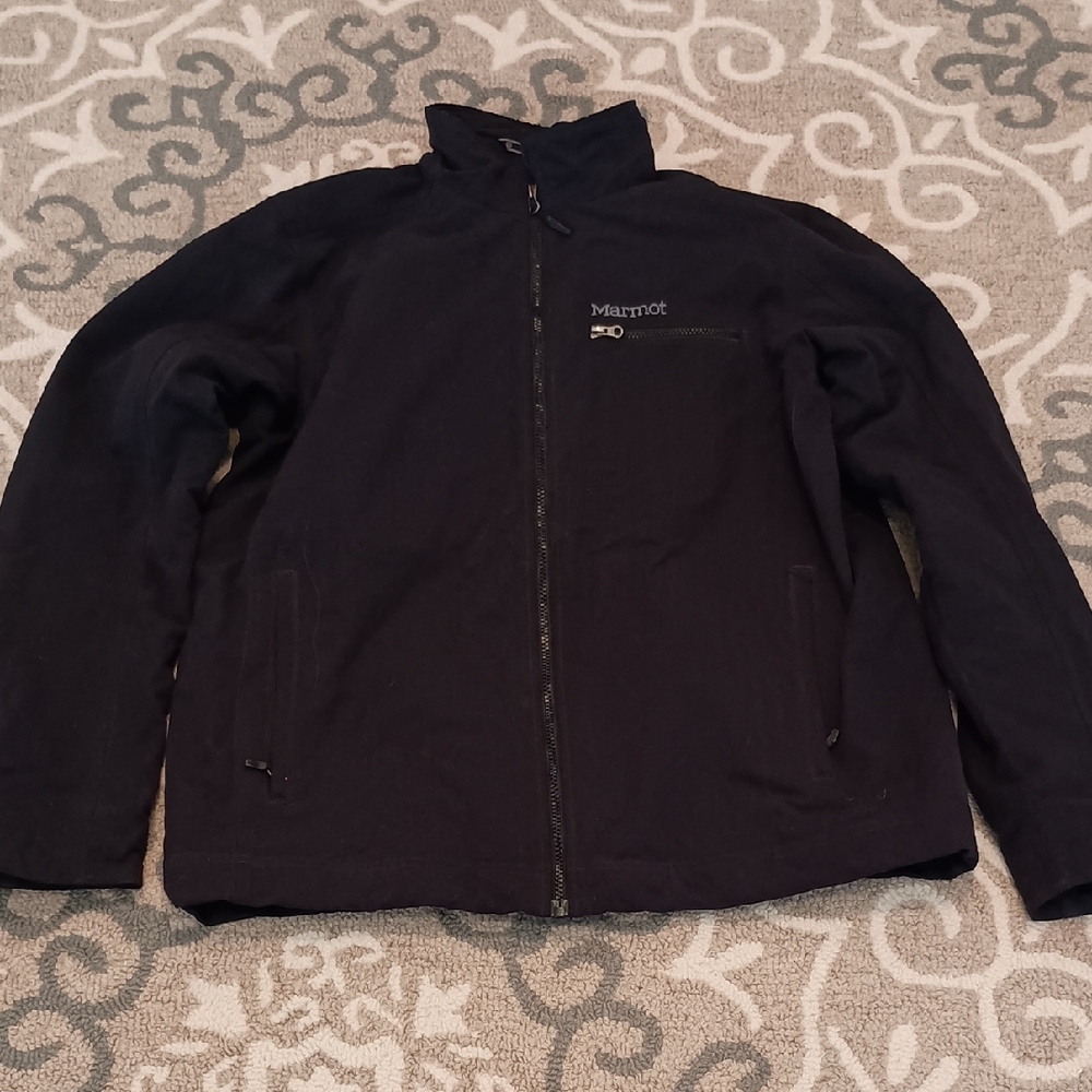 "Spring Sale 50% Off" Marmot Men's Black Full-Zip Softshell Performance Jacket